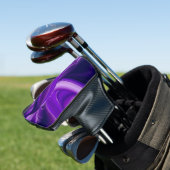 Paarse regenboogdromen golfheadcover (Insitu)