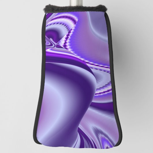 Paarse regenboogdromen golfheadcover (Draai 90)