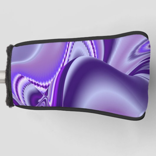 Paarse regenboogdromen golfheadcover (Voorkant)