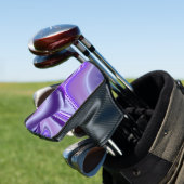 Paarse regenboogdromen golfheadcover (Insitu)