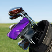 Paarse regenboogdromen golfheadcover (Insitu)