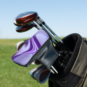 Paarse regenboogdromen golfheadcover (Insitu)
