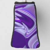 Paarse regenboogdromen golfheadcover (Draai 90)