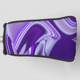 Paarse regenboogdromen golfheadcover