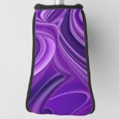 Paarse regenboogdromen golfheadcover (Draai 90)