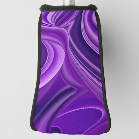 Paarse regenboogdromen golfheadcover (Draai 90)