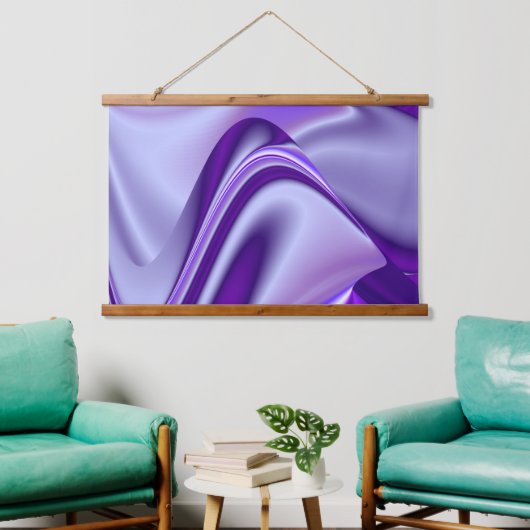 Paarse regenboogdromen hangend wandkleed (Woonkamer)