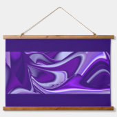 Paarse regenboogdromen hangend wandkleed (Voorkant)