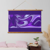 Paarse regenboogdromen hangend wandkleed (Slaapkamer)