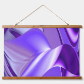 Paarse regenboogdromen hangend wandkleed (Voorkant)