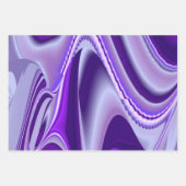 Paarse regenboogdromen inpakpapier vel (Voorkant)