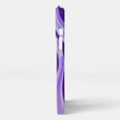 Paarse regenboogdromen iPhone hoesje (Linkerkant)