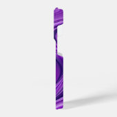 Paarse regenboogdromen iPhone hoesje (Linkerkant)