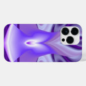 Paarse regenboogdromen iPhone hoesje (Achterkant horizontaal)