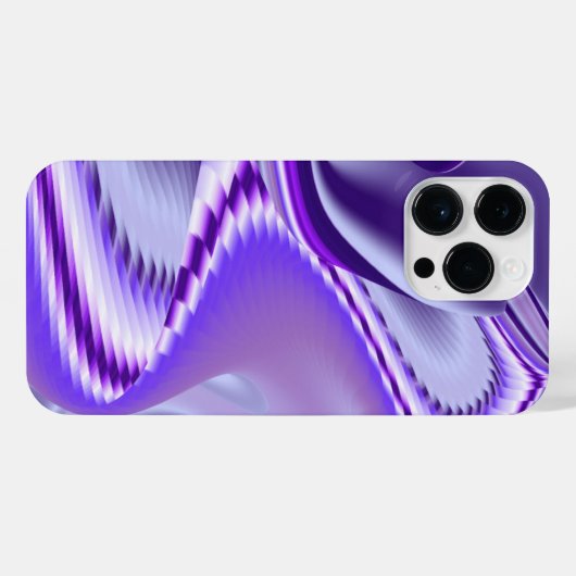 Paarse regenboogdromen iPhone hoesje (Achterkant horizontaal)