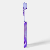 Paarse regenboogdromen iPhone hoesje (Linkerkant)