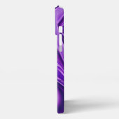 Paarse regenboogdromen iPhone hoesje (Linkerkant)