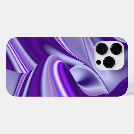 Paarse regenboogdromen iPhone hoesje (Achterkant horizontaal)