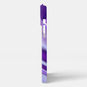 Paarse regenboogdromen iPhone hoesje (Linkerkant)