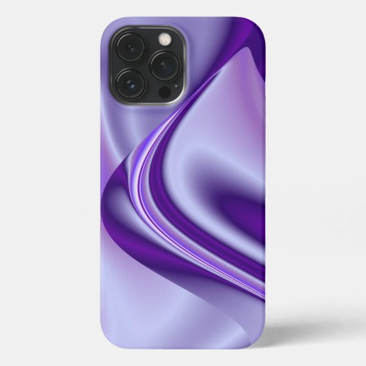 Paarse regenboogdromen iPhone hoesje (Achterkant)