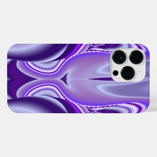 Paarse regenboogdromen iPhone hoesje (Achterkant horizontaal)