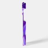 Paarse regenboogdromen iPhone hoesje (Linkerkant)