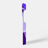 Paarse regenboogdromen iPhone hoesje (Linkerkant)