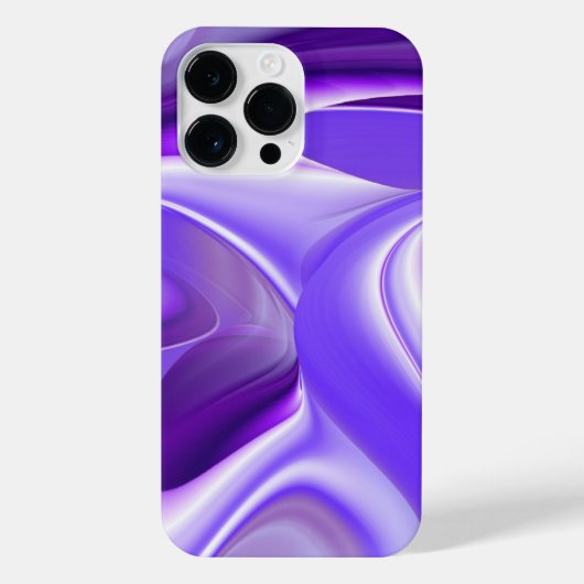 Paarse regenboogdromen iPhone hoesje (Achterkant)