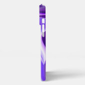 Paarse regenboogdromen iPhone hoesje (Linkerkant)