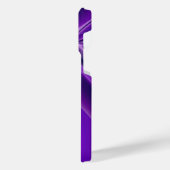 Paarse regenboogdromen iPhone hoesje (Linkerkant)