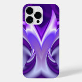 Paarse regenboogdromen iPhone hoesje (Achterkant)