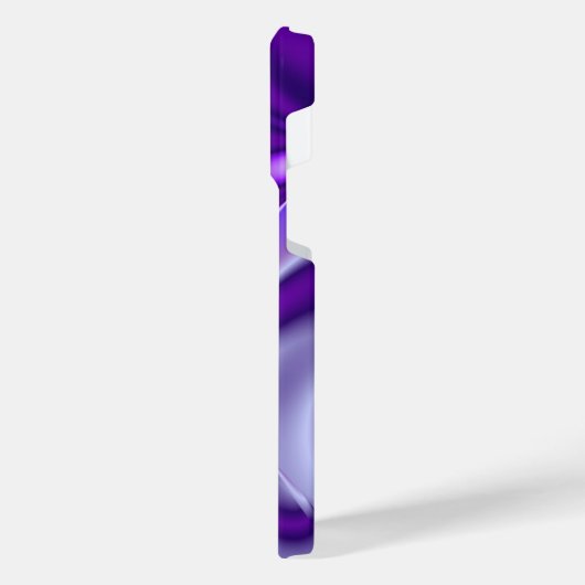 Paarse regenboogdromen iPhone hoesje (Linkerkant)