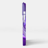 Paarse regenboogdromen iPhone hoesje (Linkerkant)