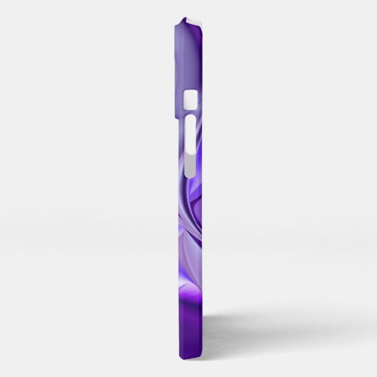 Paarse regenboogdromen iPhone hoesje (Linkerkant)