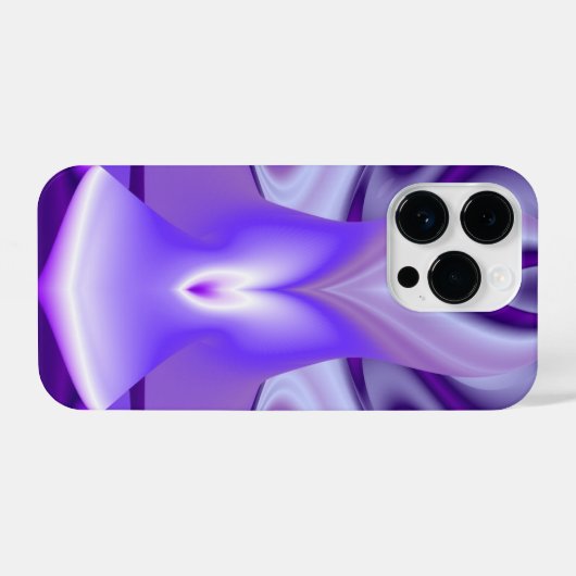 Paarse regenboogdromen iPhone hoesje (Achterkant horizontaal)