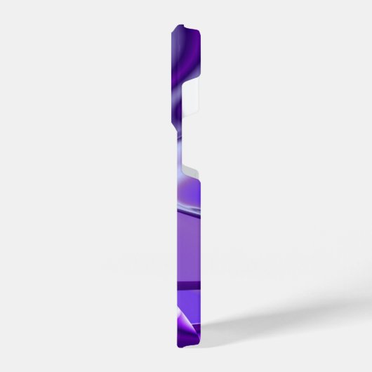 Paarse regenboogdromen iPhone hoesje (Linkerkant)