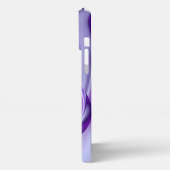 Paarse regenboogdromen iPhone hoesje (Linkerkant)