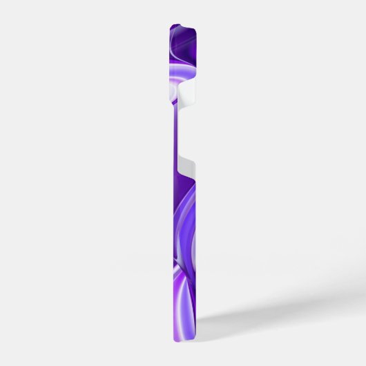 Paarse regenboogdromen iPhone hoesje (Linkerkant)