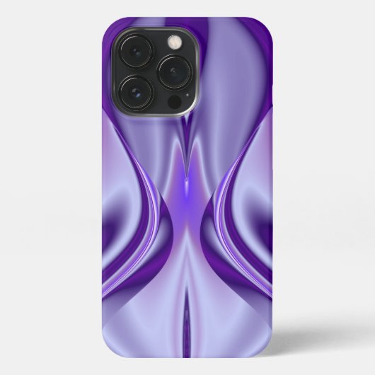 Paarse regenboogdromen iPhone hoesje (Achterkant)