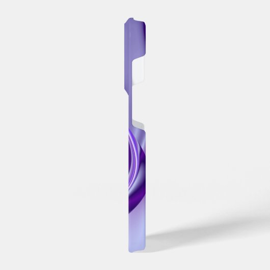 Paarse regenboogdromen iPhone hoesje (Linkerkant)