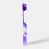 Paarse regenboogdromen iPhone hoesje (Linkerkant)