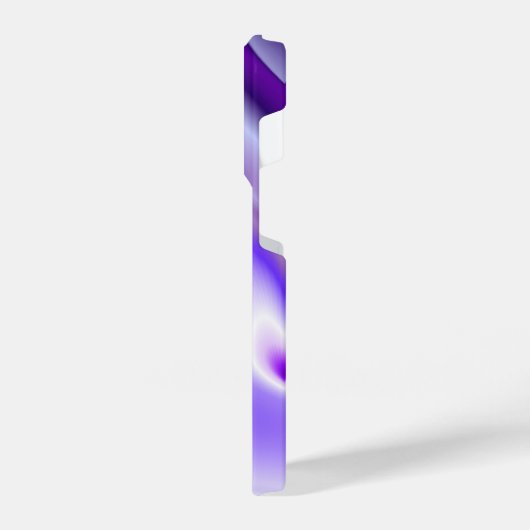 Paarse regenboogdromen iPhone hoesje (Linkerkant)