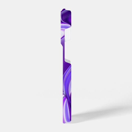 Paarse regenboogdromen iPhone hoesje (Linkerkant)