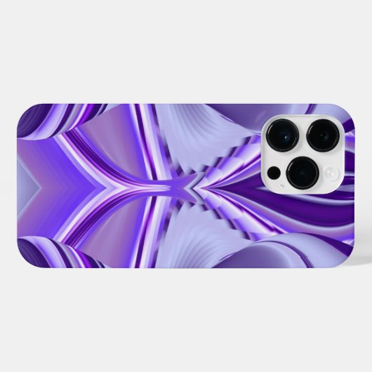 Paarse regenboogdromen iPhone hoesje (Achterkant horizontaal)