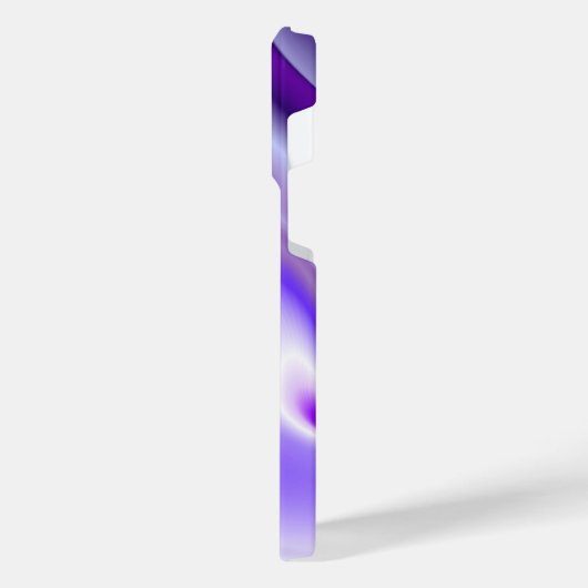 Paarse regenboogdromen iPhone hoesje (Linkerkant)