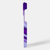 Paarse regenboogdromen iPhone hoesje (Linkerkant)