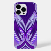 Paarse regenboogdromen iPhone hoesje (Achterkant)