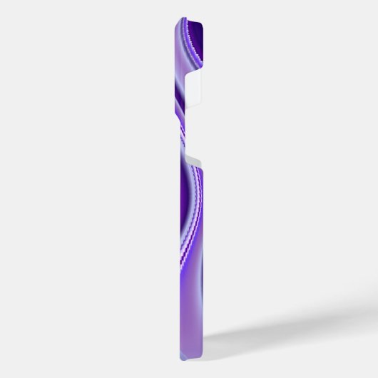 Paarse regenboogdromen iPhone hoesje (Linkerkant)