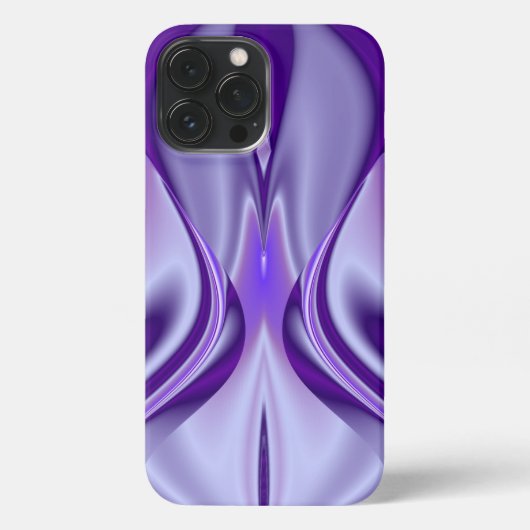 Paarse regenboogdromen iPhone hoesje (Achterkant)