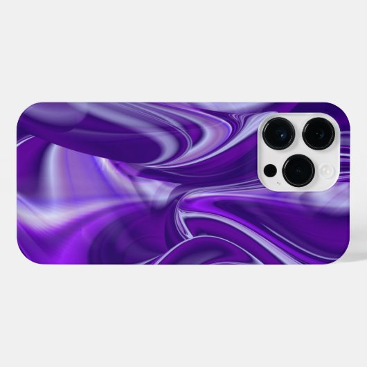 Paarse regenboogdromen iPhone hoesje (Achterkant horizontaal)